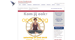 Desktop Screenshot of integraleyoganederland.nl